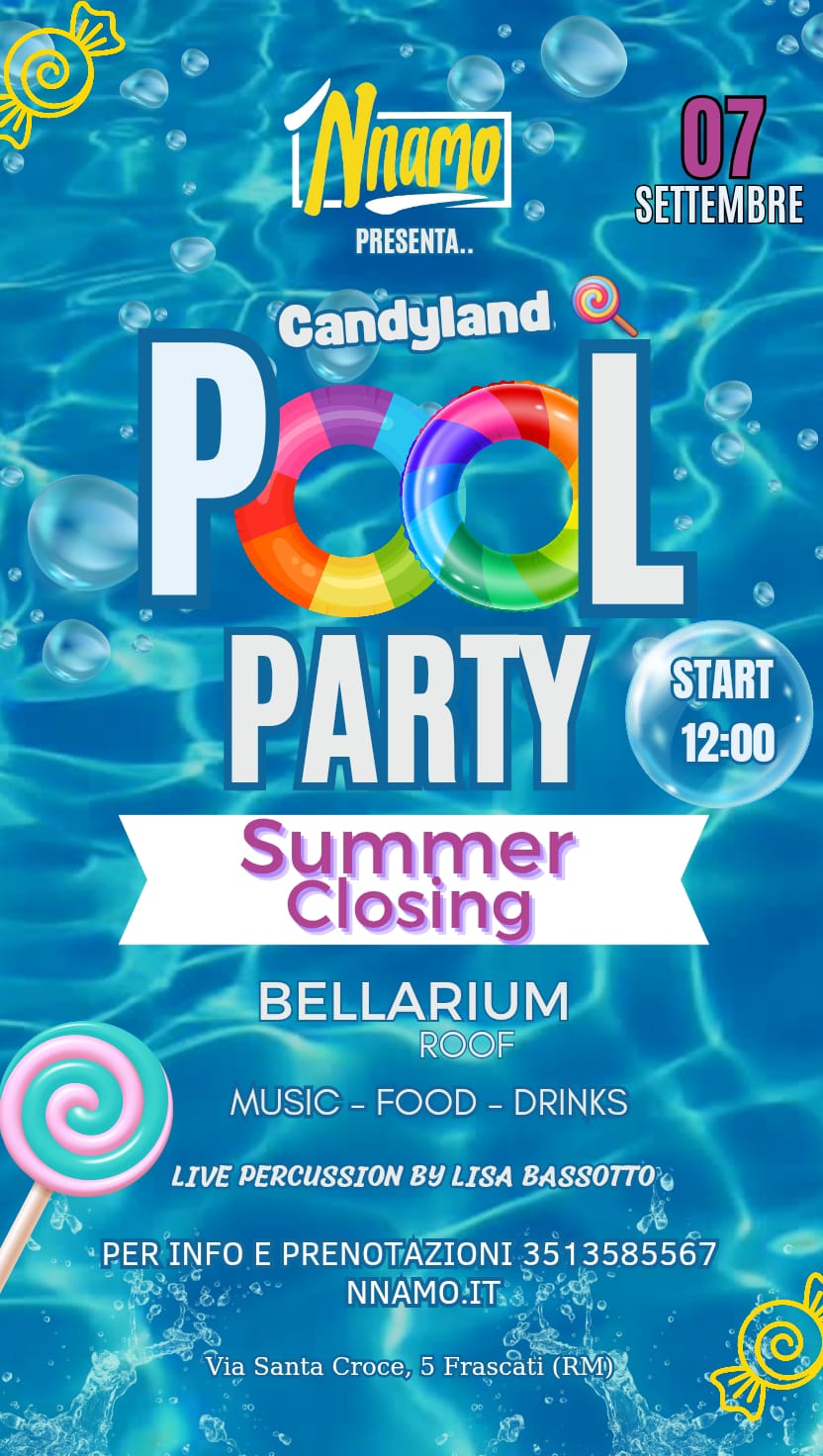 CANDYLAND POOL PARTY